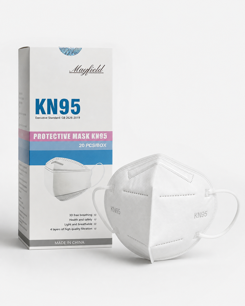 TAPABOCAS KN95 MEDIC VIVIAN — Blanco